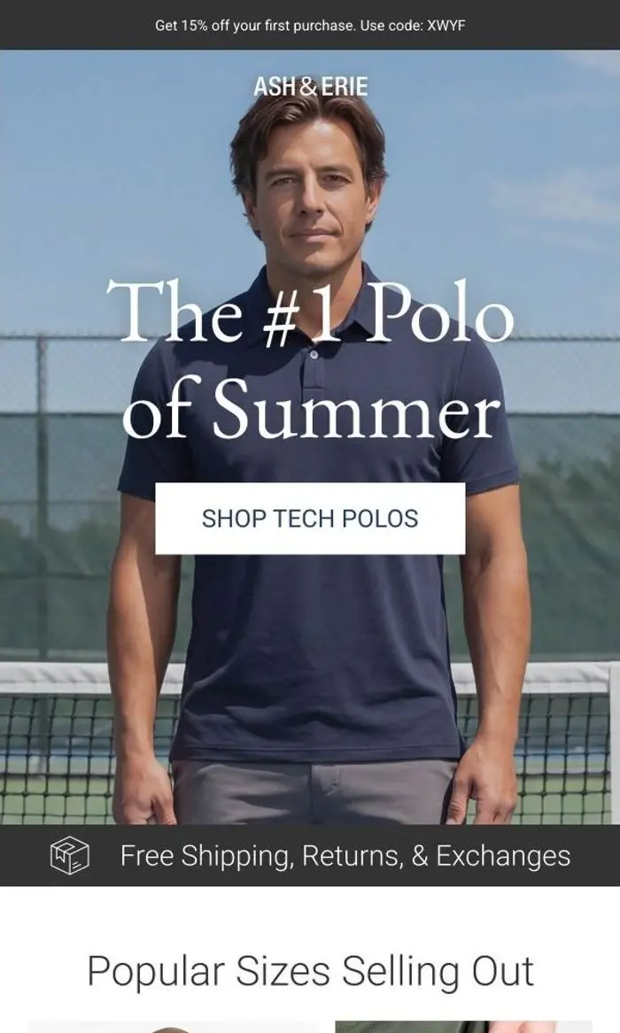 Ash & Erie: The #1 Polo of Summer