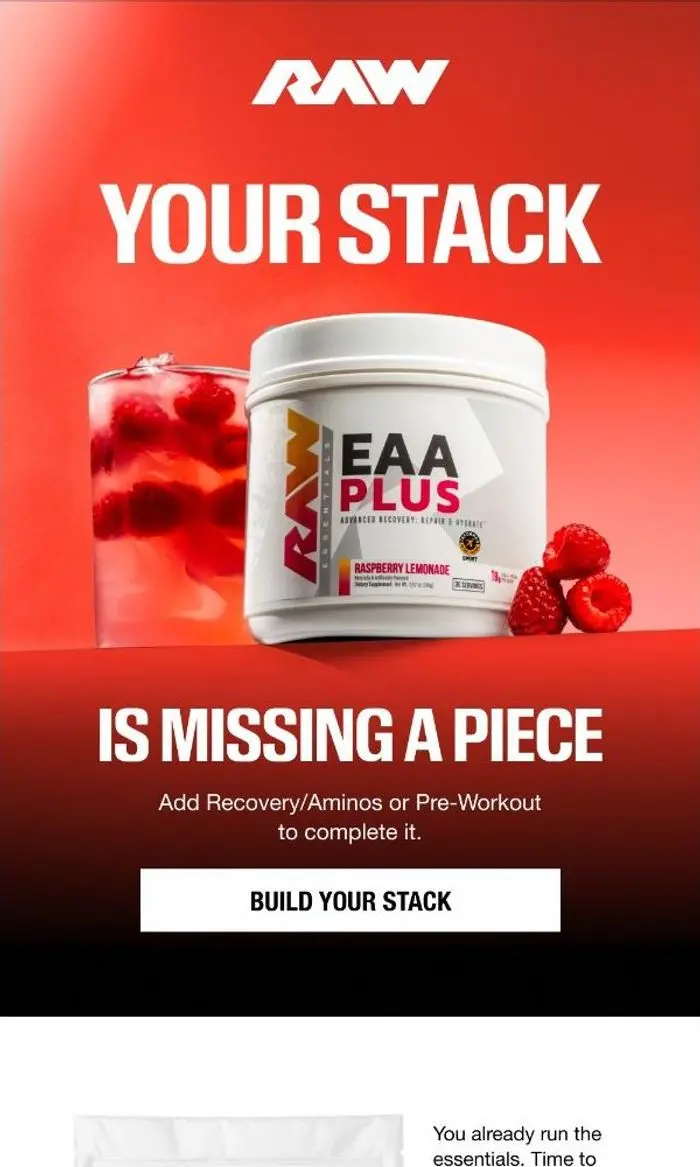 Raw Nutrition: Unlock free Cream of Rice.