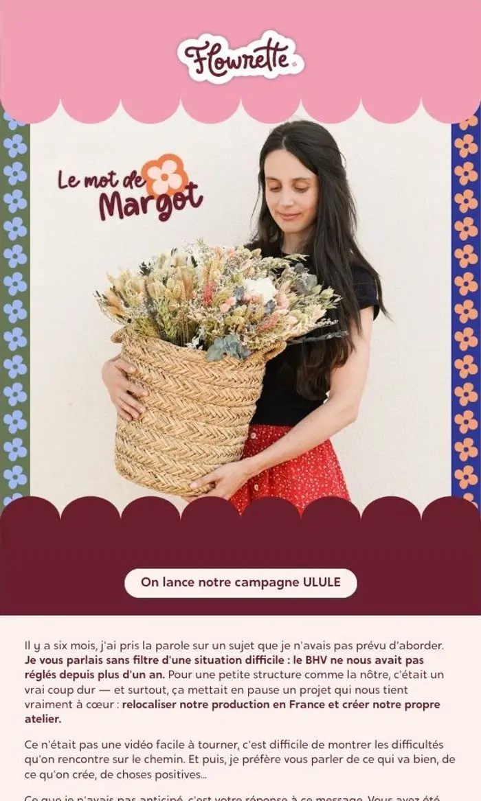 Flowrette: Il y a 6 mois, je vous parlais sans filtre.
