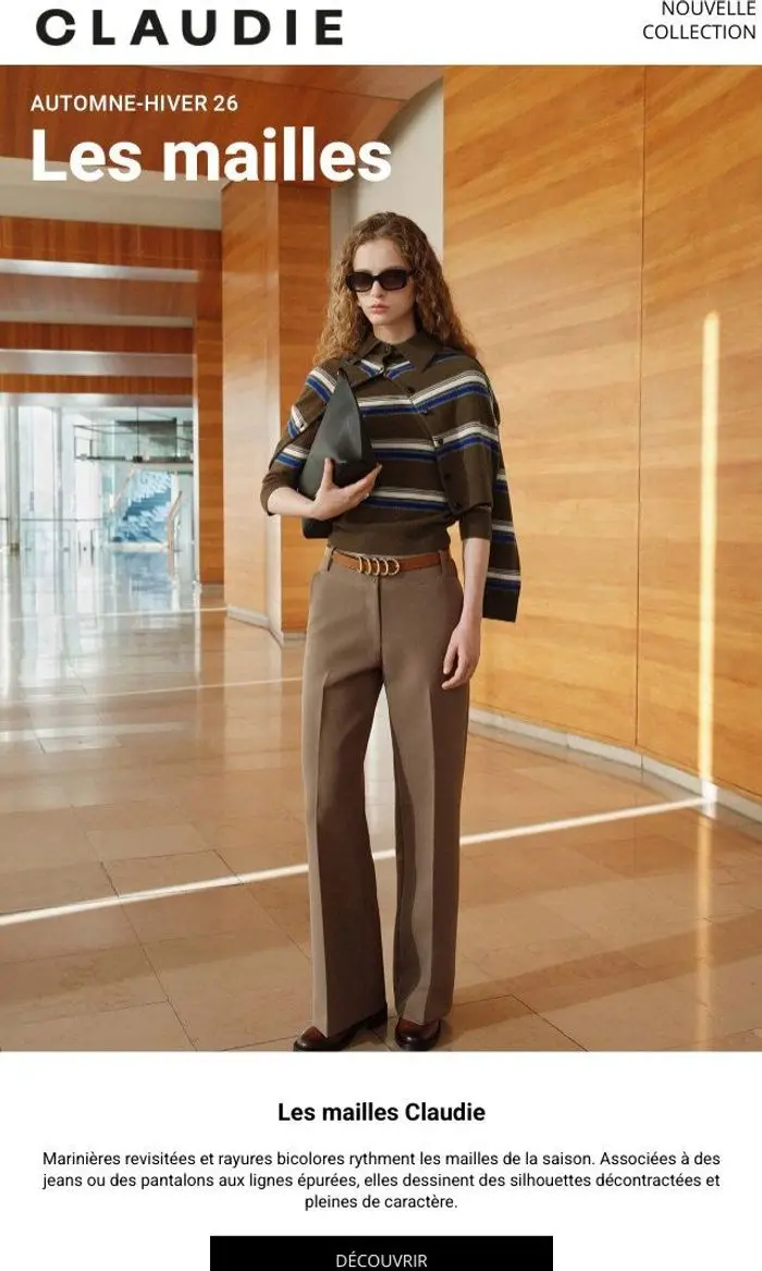 CLAUDIE PIERLOT: La maille, tout en nuances