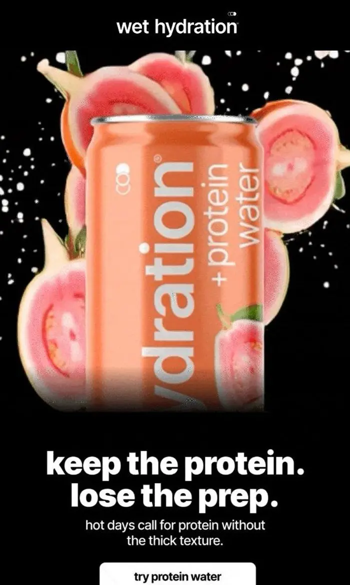 Wet Hydration: keep the protein. lose the prep.
