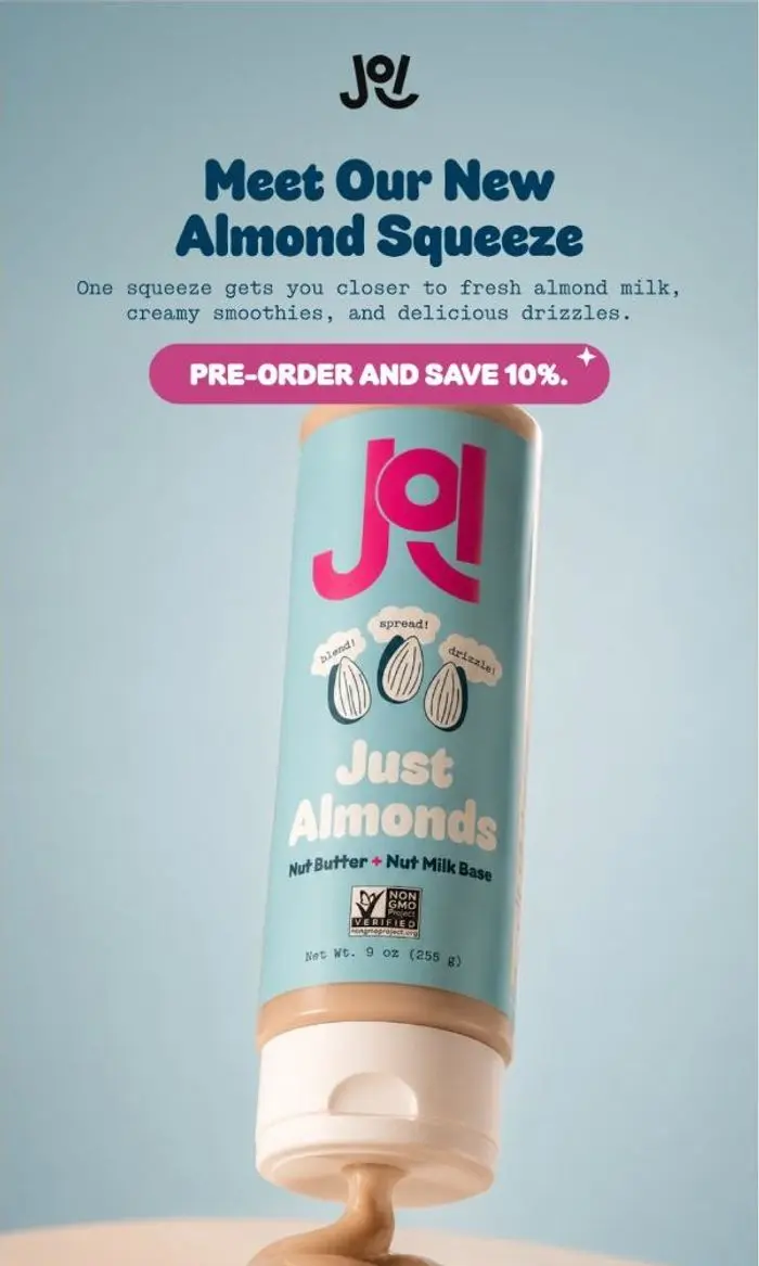 Cristina 🌱 JOI - Plant Milk Reimagined: Ready to Squeeze Some Almonds?