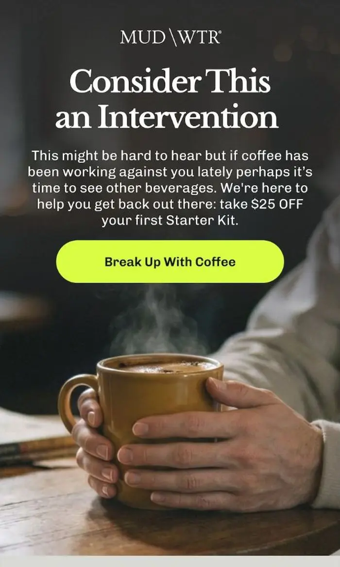MUD\WTR: Break Up With Coffee
