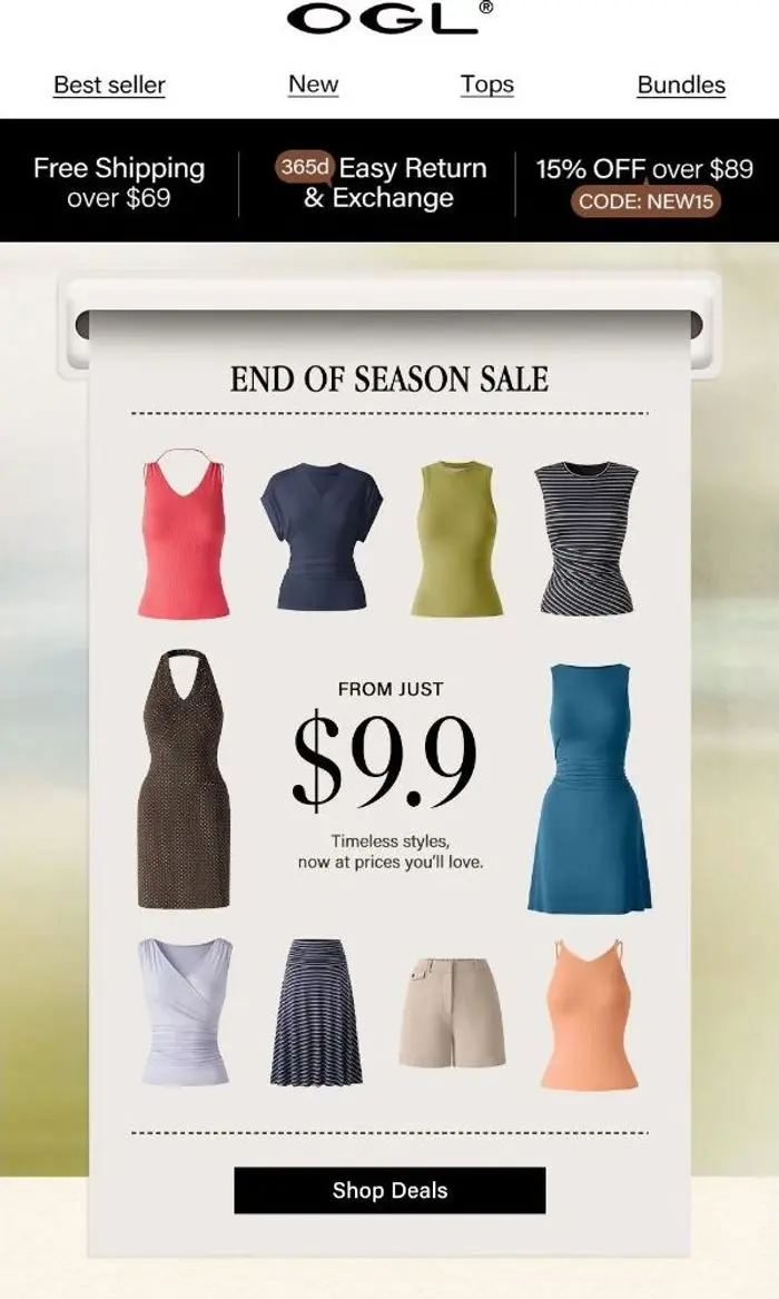 OGL: Refresh Your Wardrobe for Less