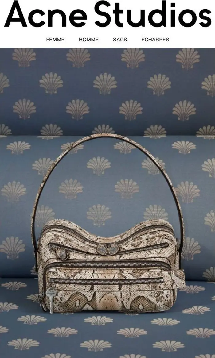 Acne Studios: Accessoires du défilé Femme AH26