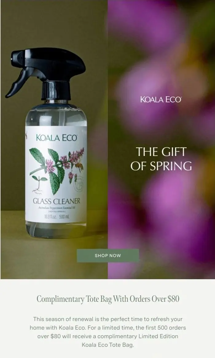 Koala Eco: The Gift of Spring - Tote Bag
