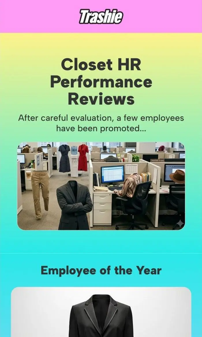 Trashie: Closet Performance Review