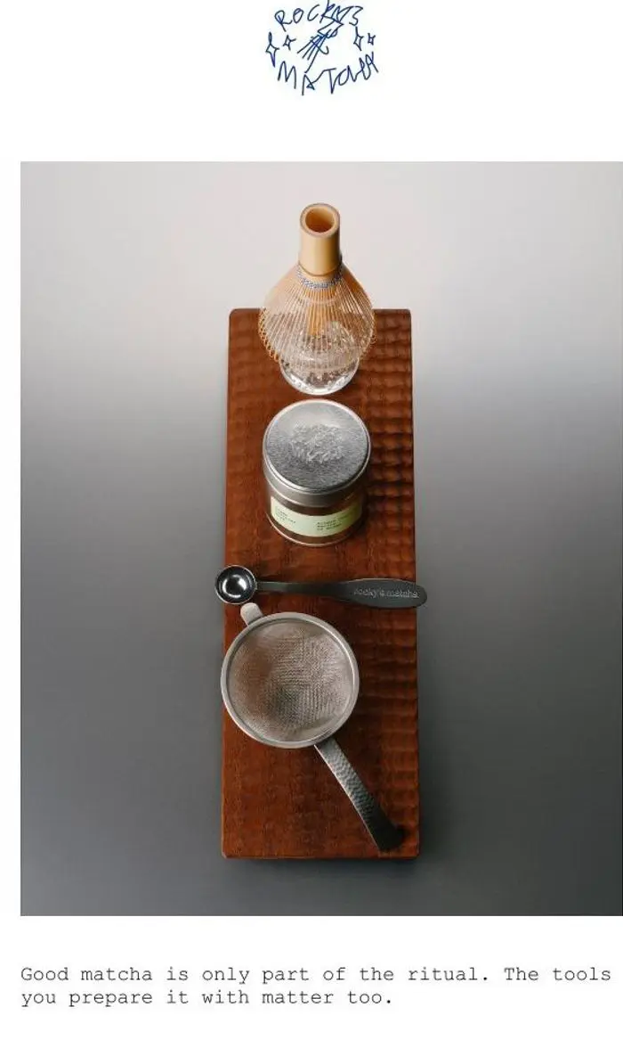 rocky's matcha: The makings of a ritual