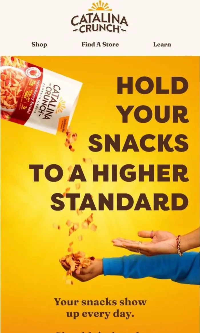 Catalina Crunch: Not every snack earns a spot in your pantry.