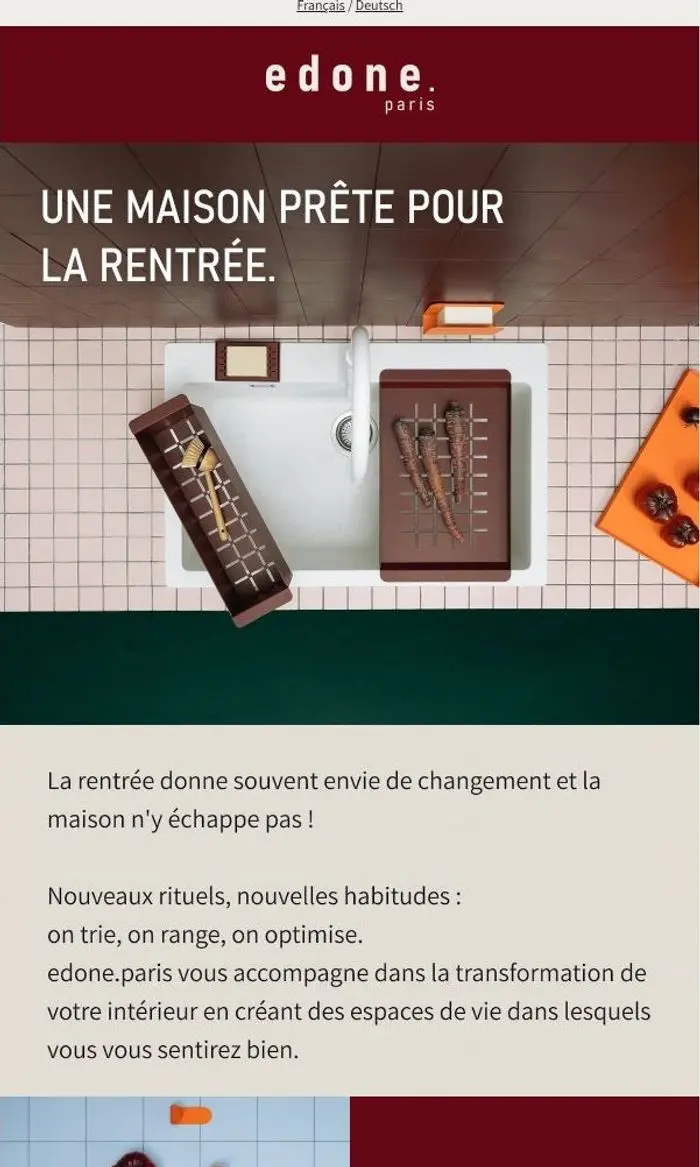edone.paris: Une maison prête pour la rentrée