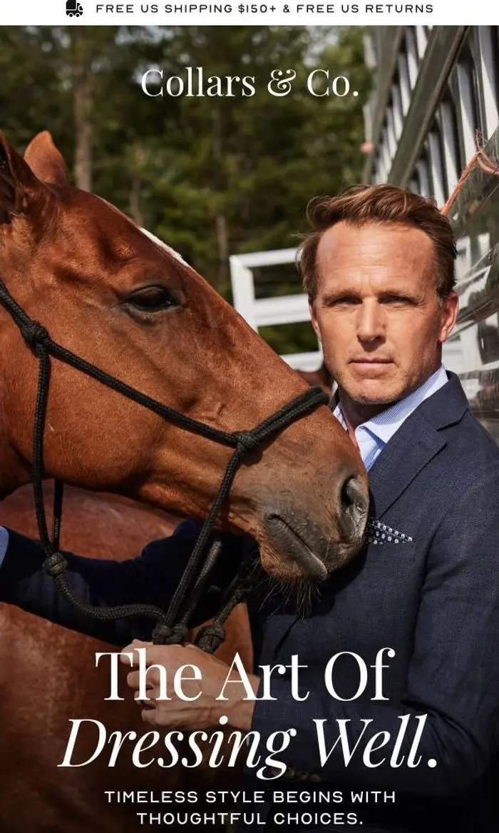 Collars & Co.: The Art of Dressing Well.