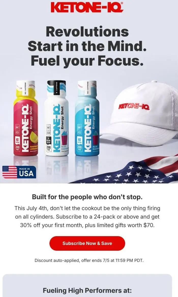 Ketone-IQ: Revolutions Start in the Mind 🧠