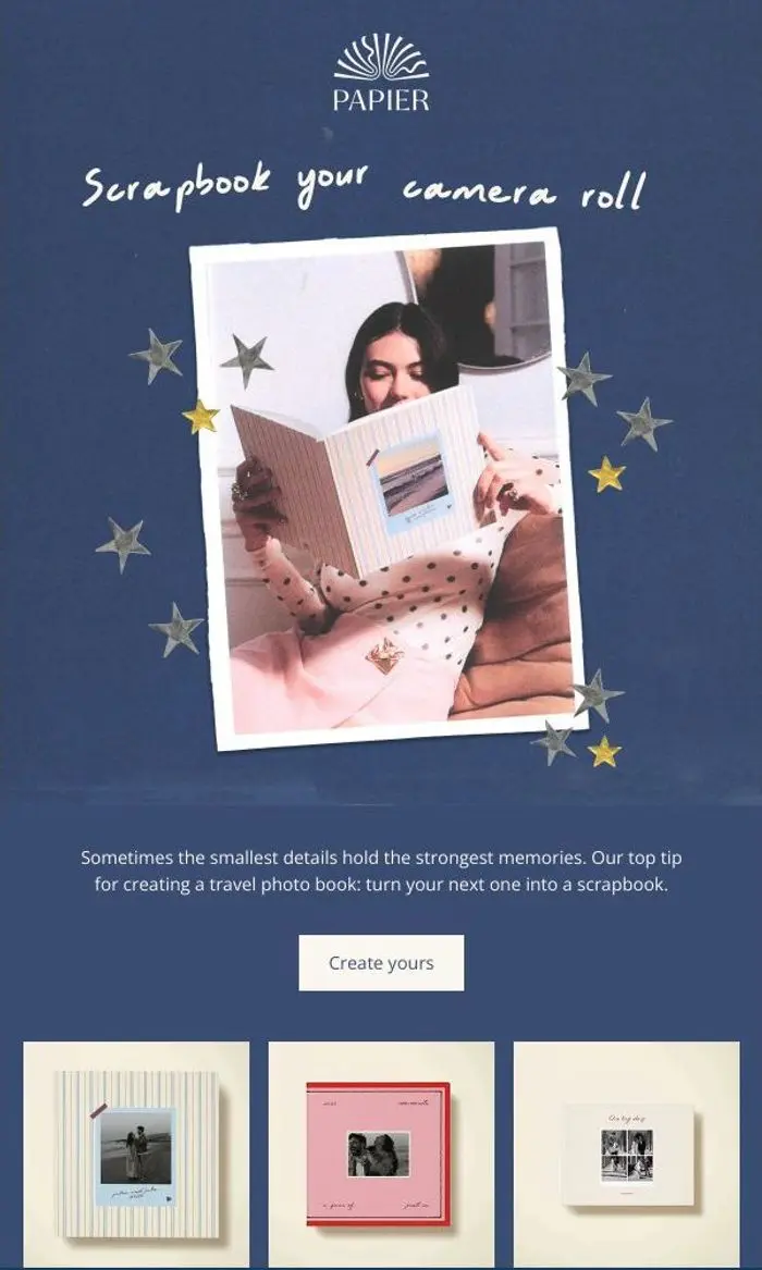 Papier: Ever made a travel scrapbook?
