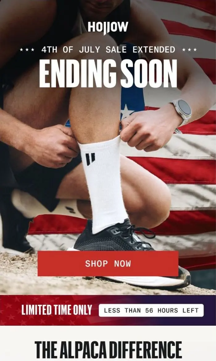 Hollow Socks: 🚨 Extended Sale Ends Soon 🚨