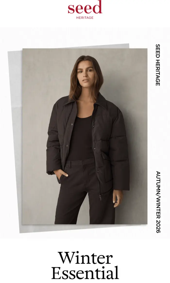 Seed Heritage: Trending Now: The Puffer Jacket
