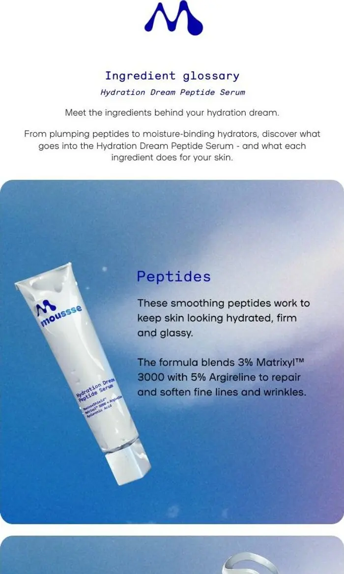 Moussse: What's inside your dream serum?