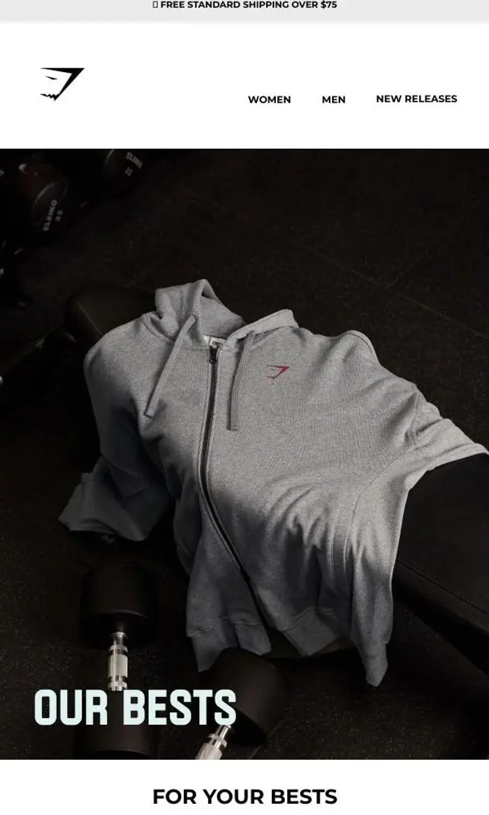 Gymshark: Bestsellers you’ll love 🥇