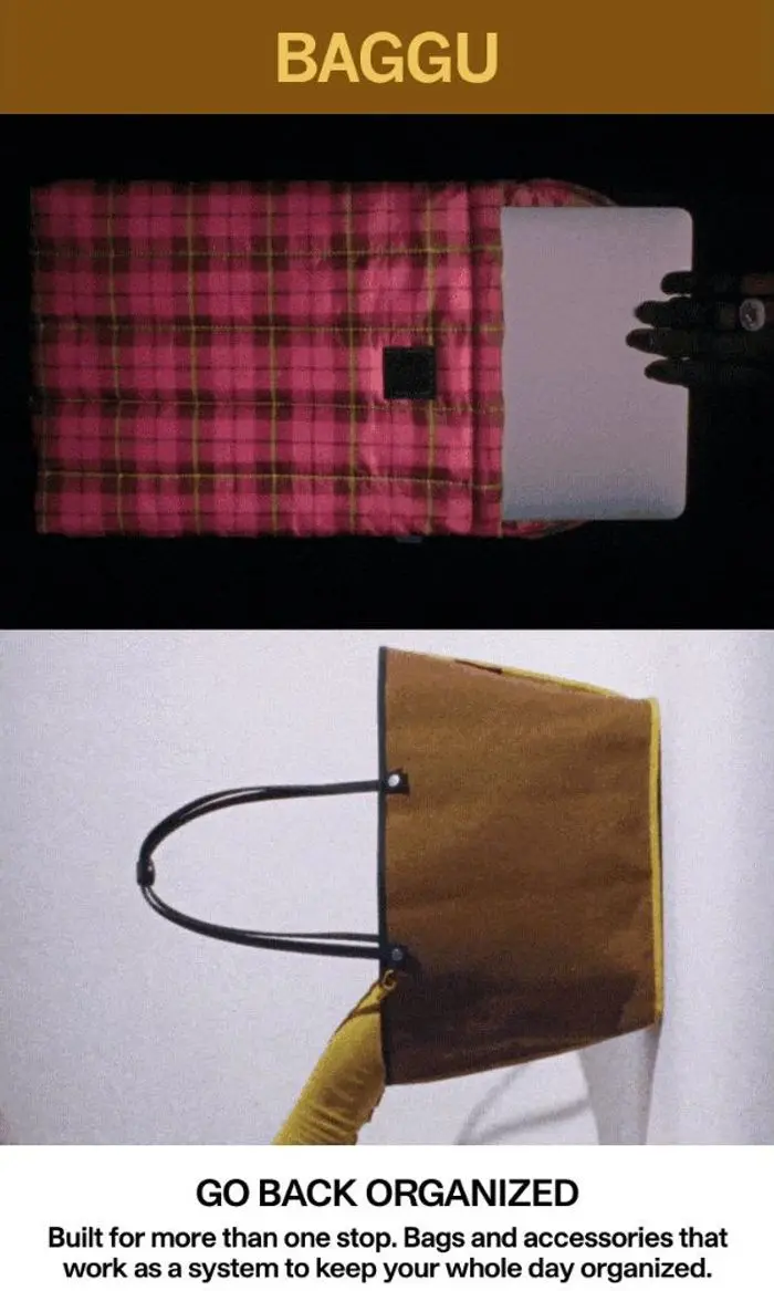 BAGGU: Everything for Your Return to Routine