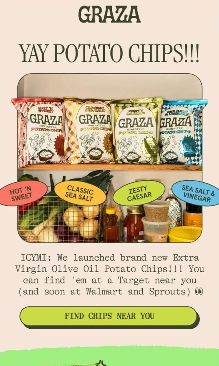 Graza: Did ya hear??! 🥔