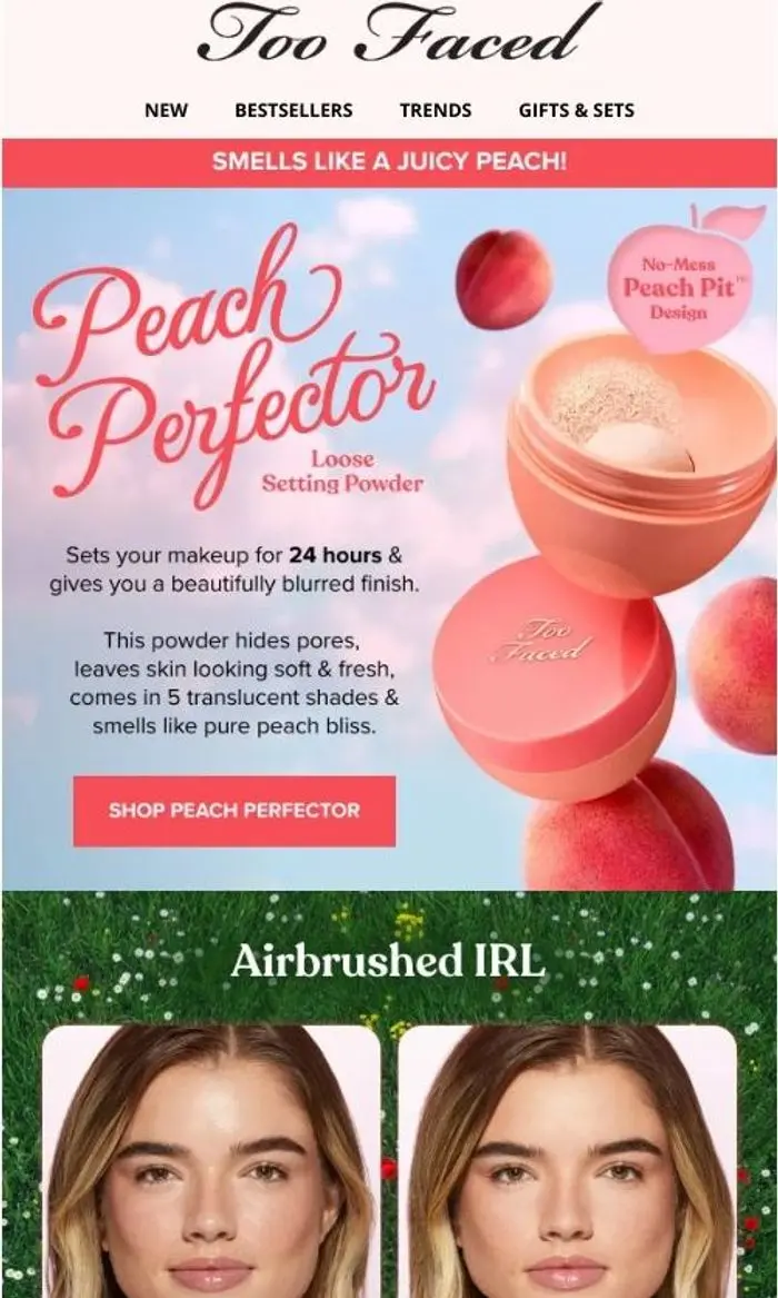 Too Faced Cosmetics: Filtered, But Real Life 🍑✨