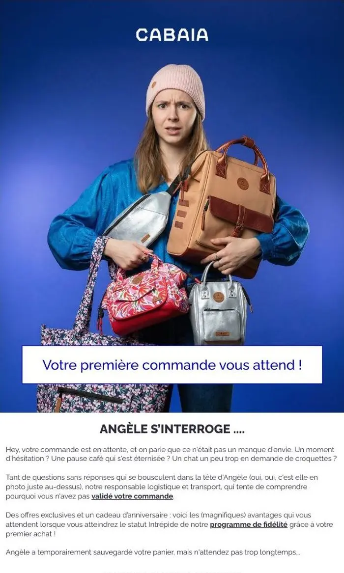 CABAIA: Hey, vous l'avez abandonné...