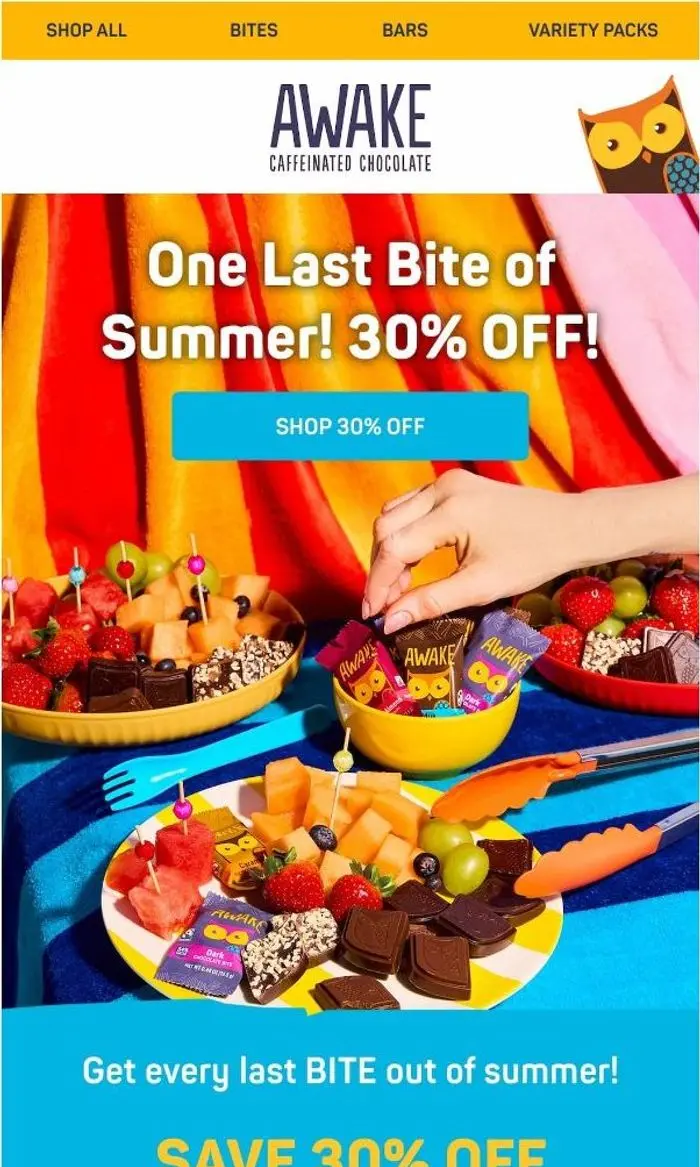 AWAKE Chocolate: 30% OFF Starts Now 🍫☀️