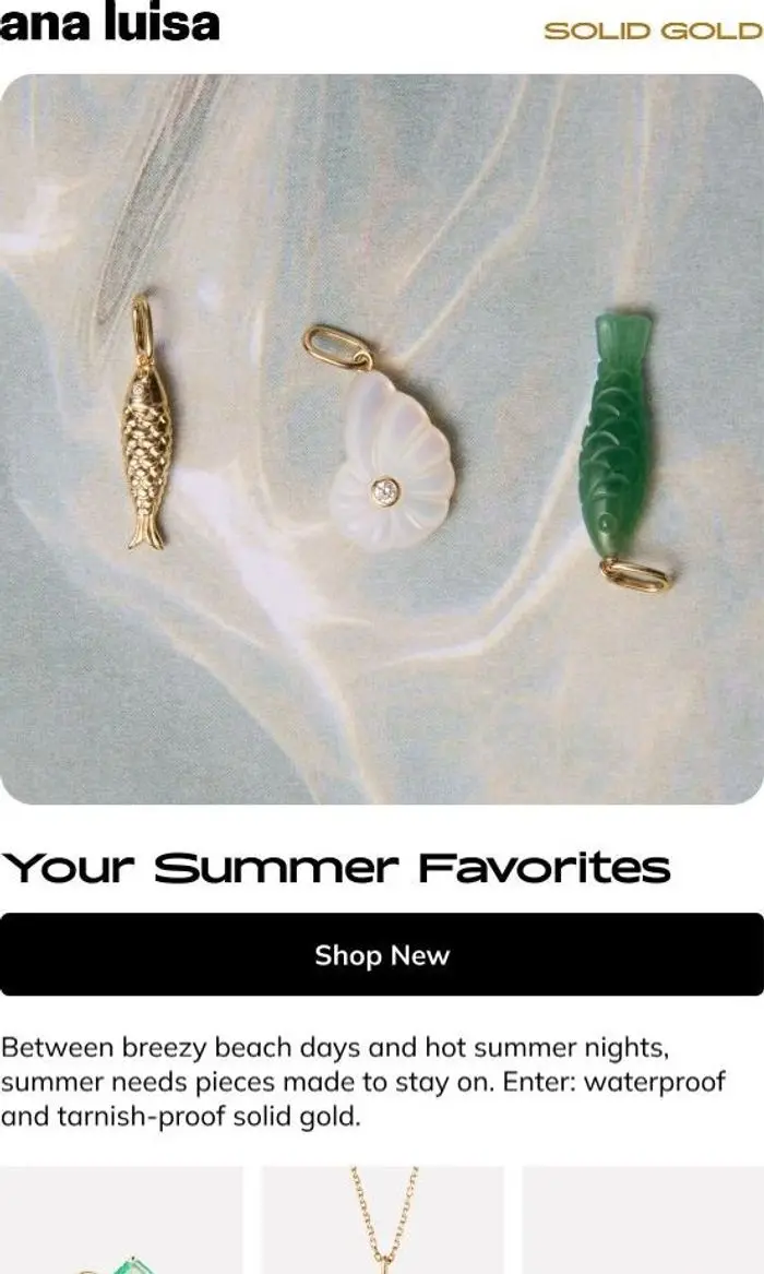 ANA LUISA: Jewelry This Good Doesn't Come Off