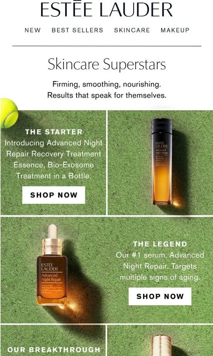 Estée Lauder: Match Point 🎾 For Your Skincare Routine