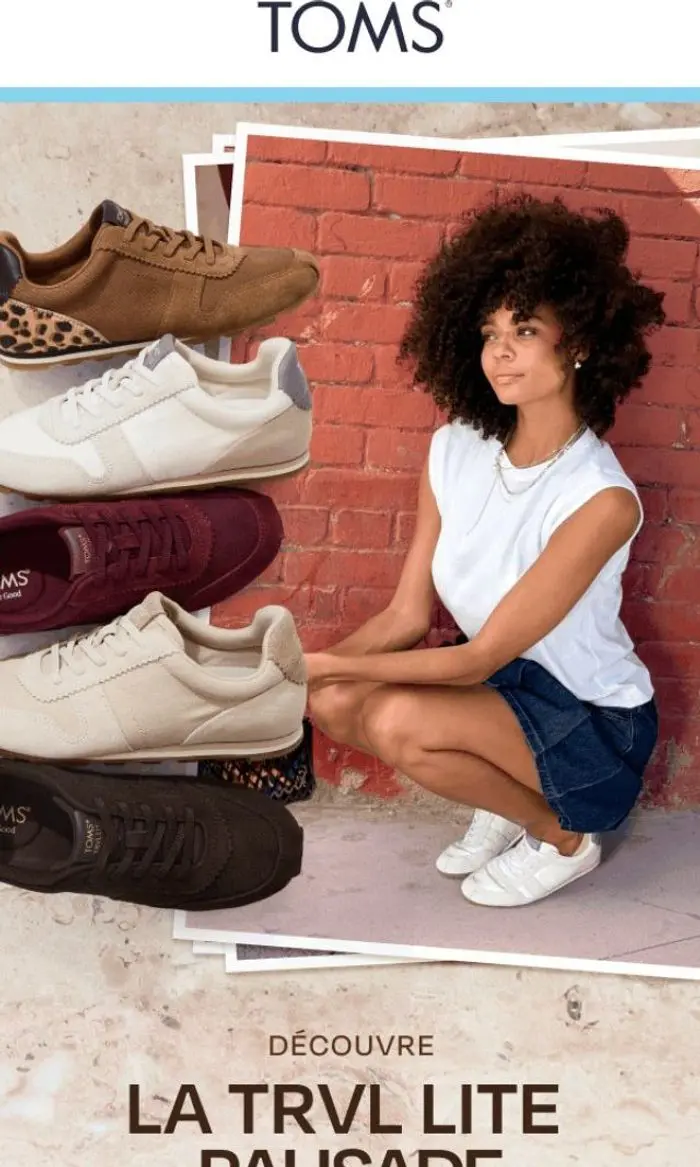 TOMS Europe: Ta nouvelle basket en vue