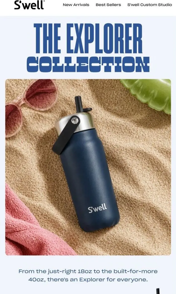 S'well: An Explorer For Every Need