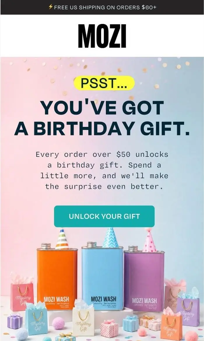 Mozi Wash: We wrapped something up for you!