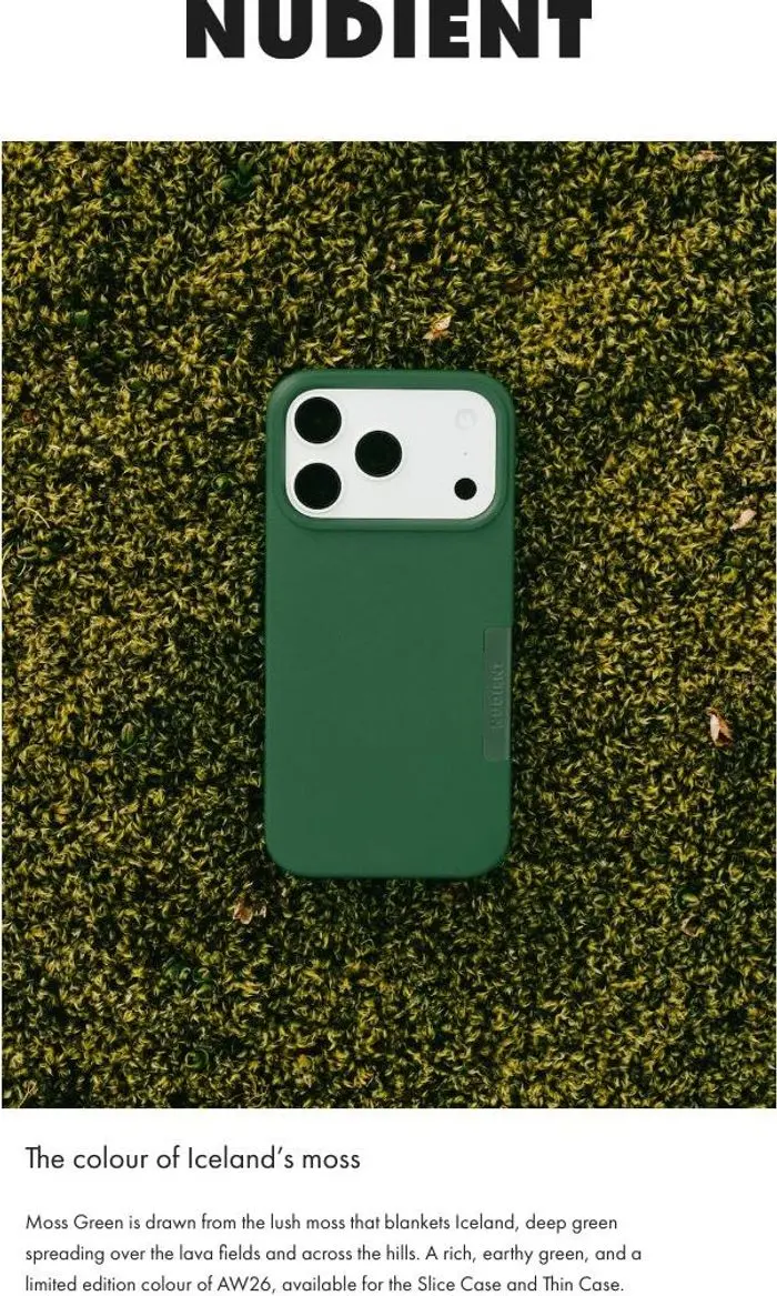 NUDIENT: The colour of Iceland’s moss