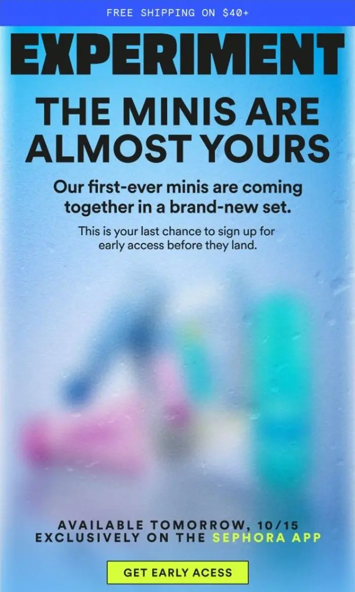 Experiment: do you want first dibs? 👋