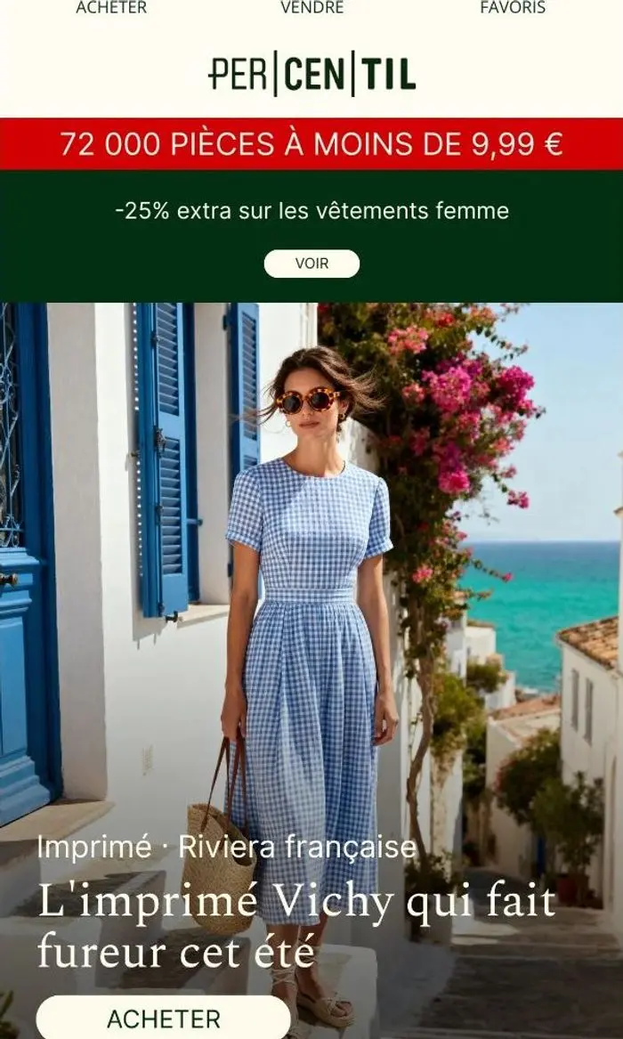 PERCENTIL: Week-end Soldes -80% 😍🔥