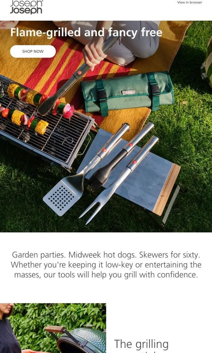 Joseph Joseph: Better barbecues start here