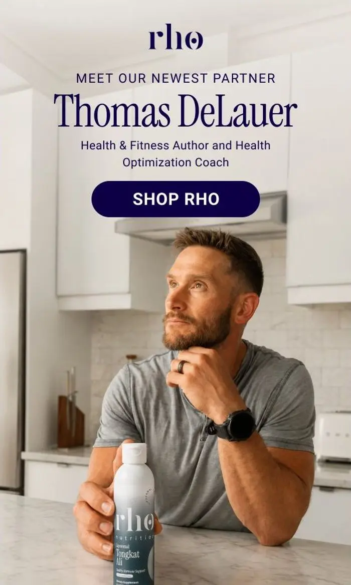 Rho Nutrition: Thomas DeLauer’s Choice for Daily Support