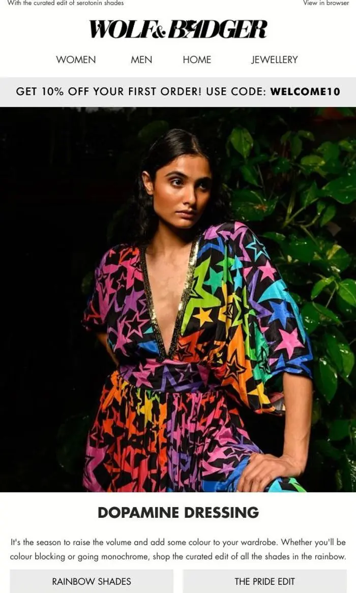 Wolf & Badger: Style The Rainbow