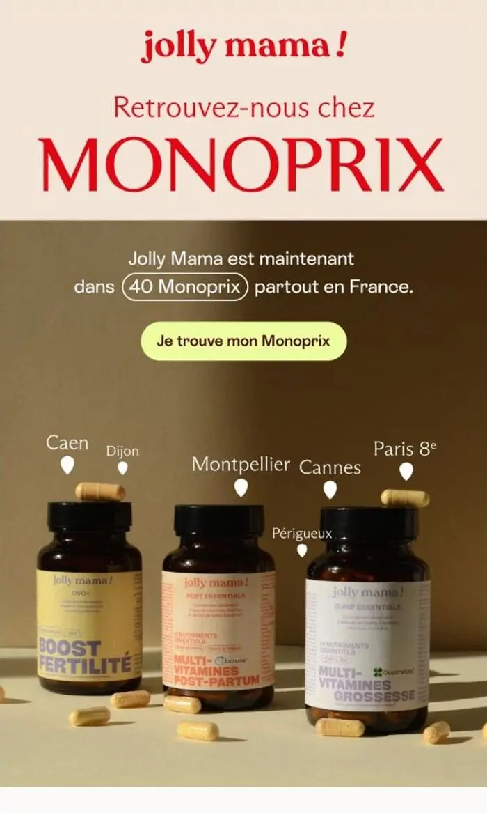 Jolly Mama: Jolly Mama arrive chez Monoprix 💕