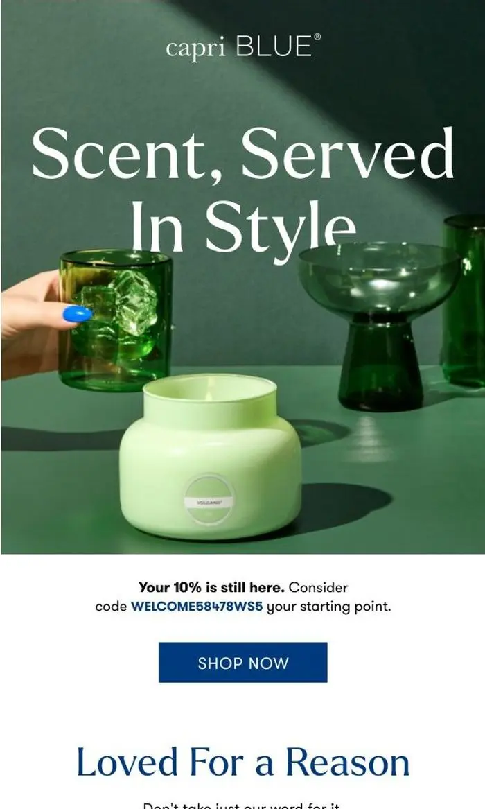 Capri Blue: Take 10% Off Your Next Favorite