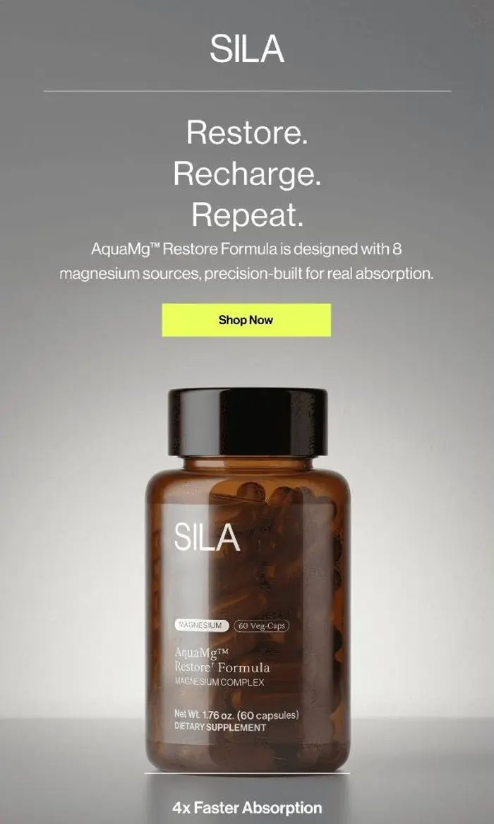 SILA: Restore. Recharge. Repeat.