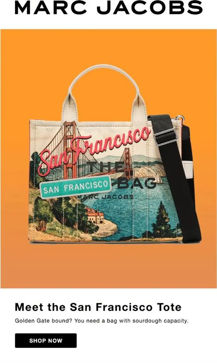 MARC JACOBS: Meet the San Francisco Tote