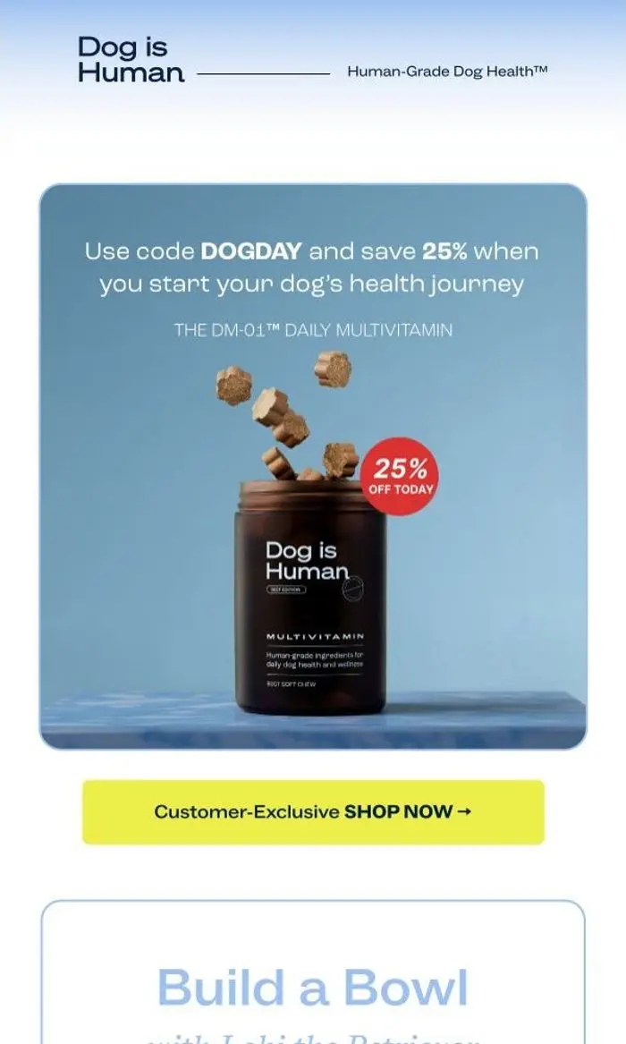 Dog is Human: The Bowl Loki's Loving