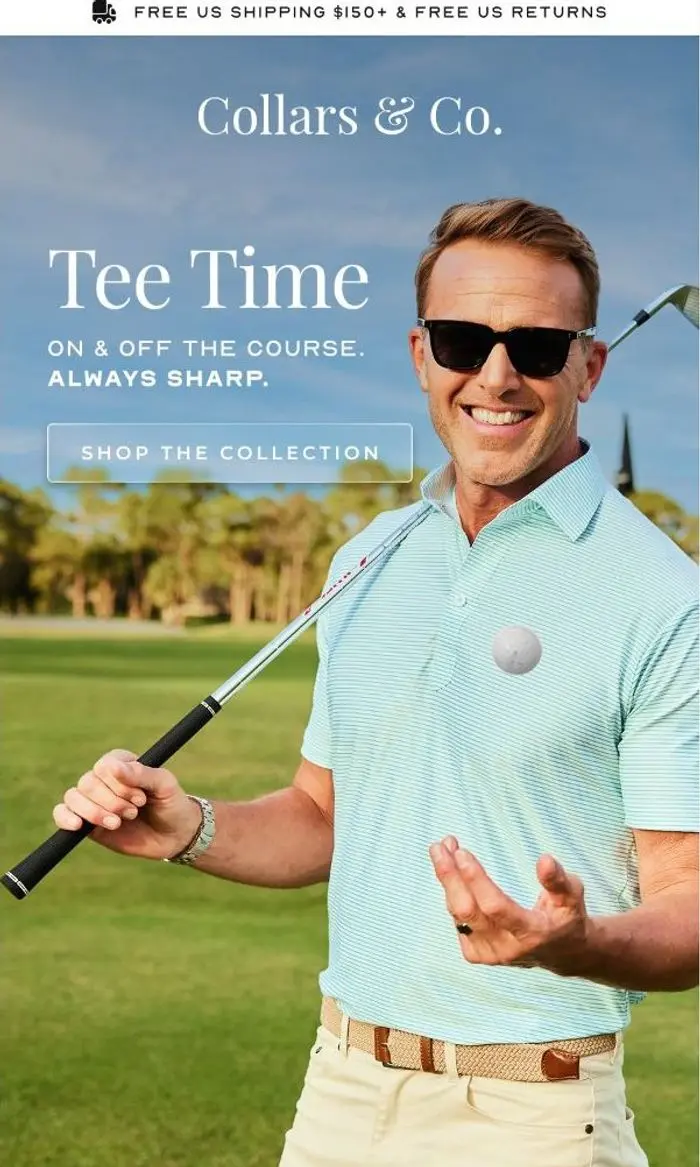 Collars & Co.: Better Style. On and Off the Course.