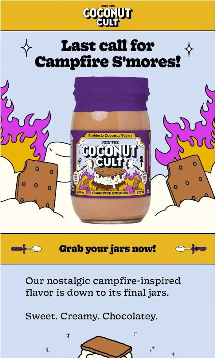 The Coconut Cult: Last Call for Campfire S'mores! 🔥