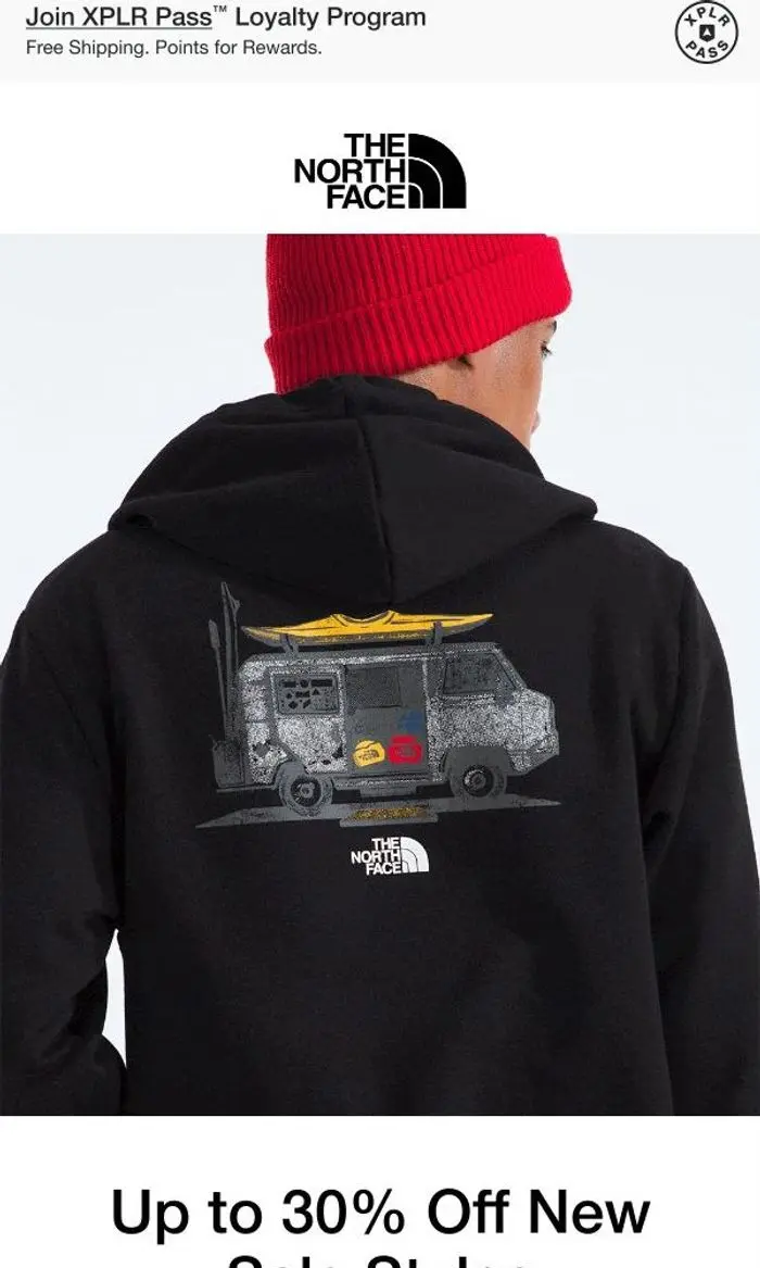 The North Face: Save up to 30% off during our End of Summer Sale