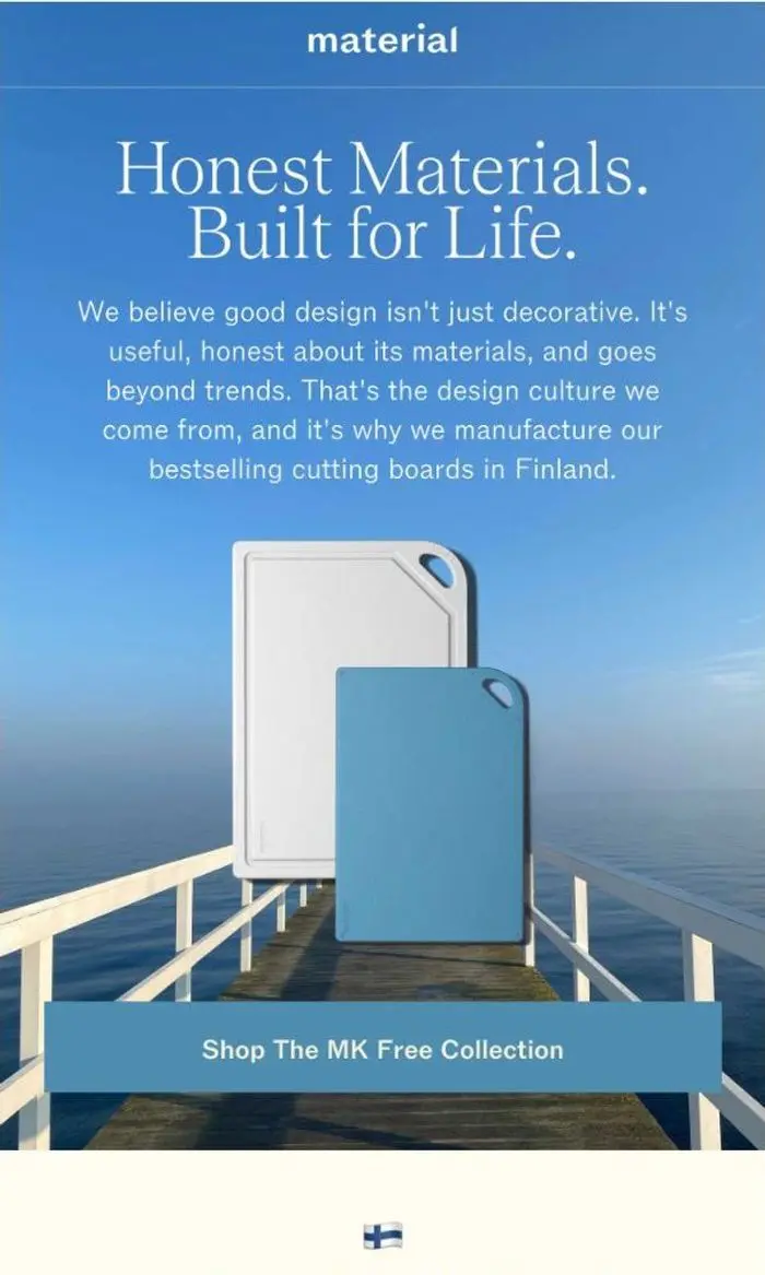 Material: From Finland To Your Kitchen