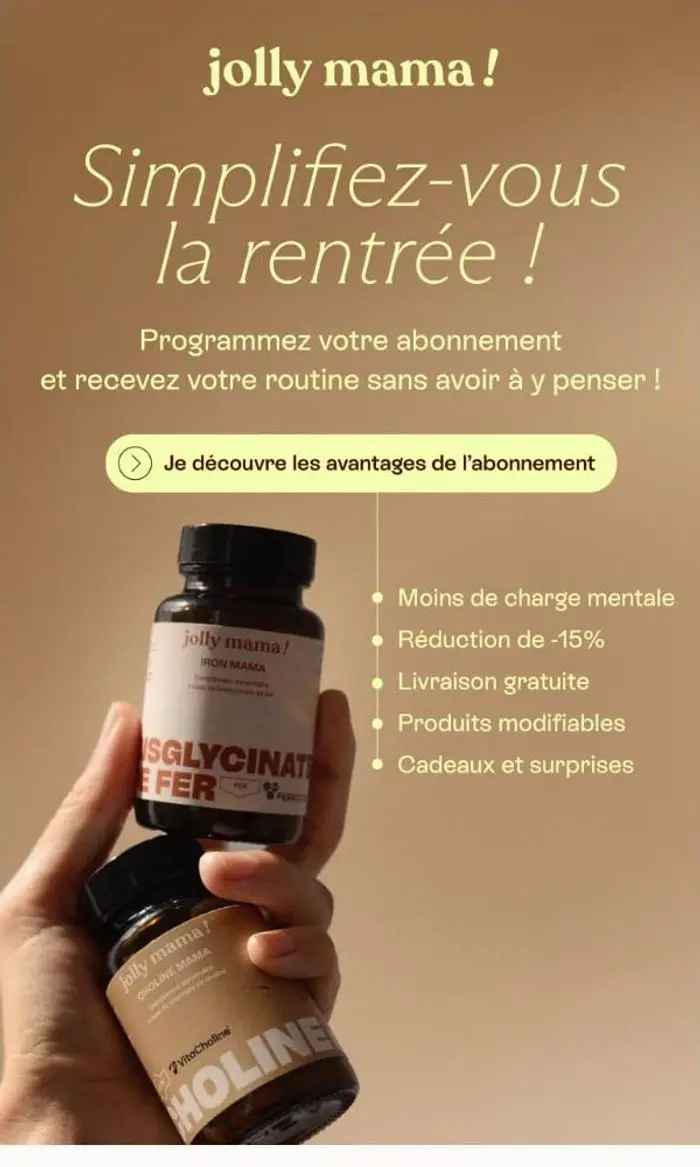 Jolly Mama: Moins de charge mentale en septembre