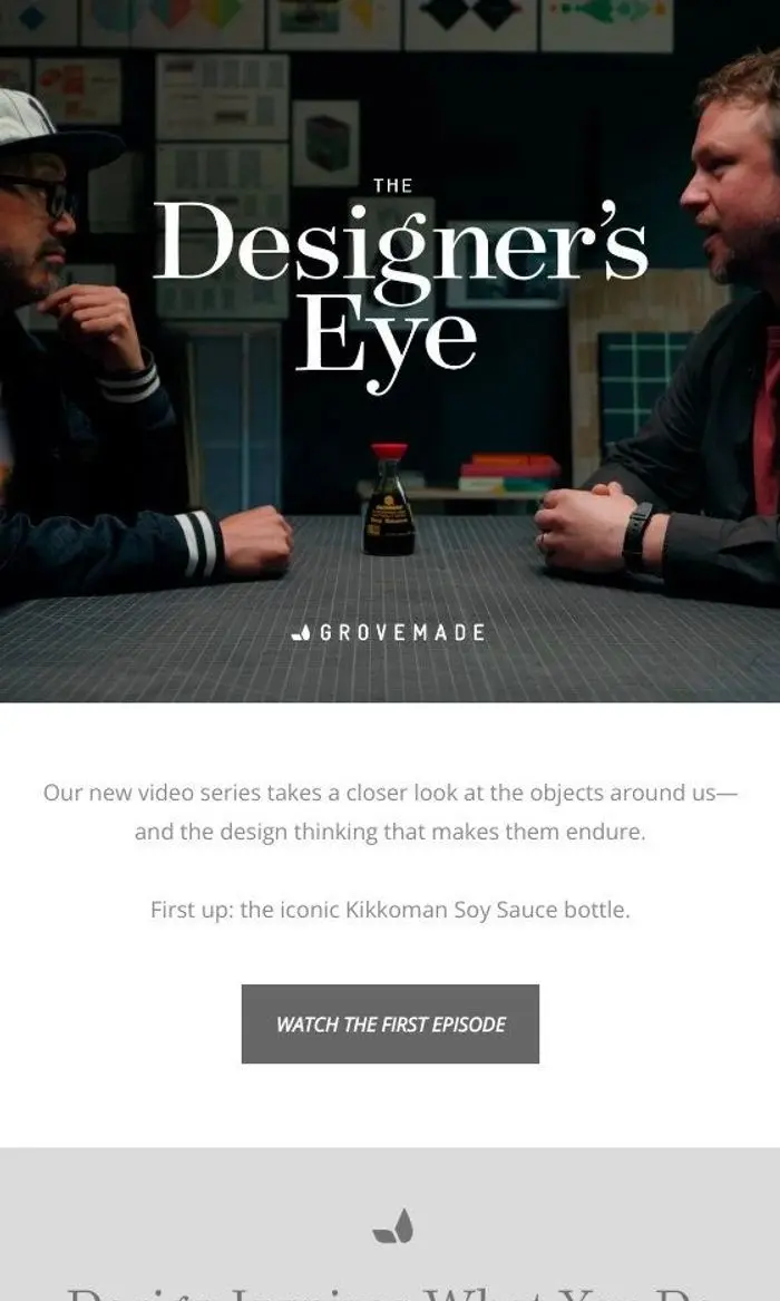 Grovemade: Introducing The Designer’s Eye, a YouTube Series