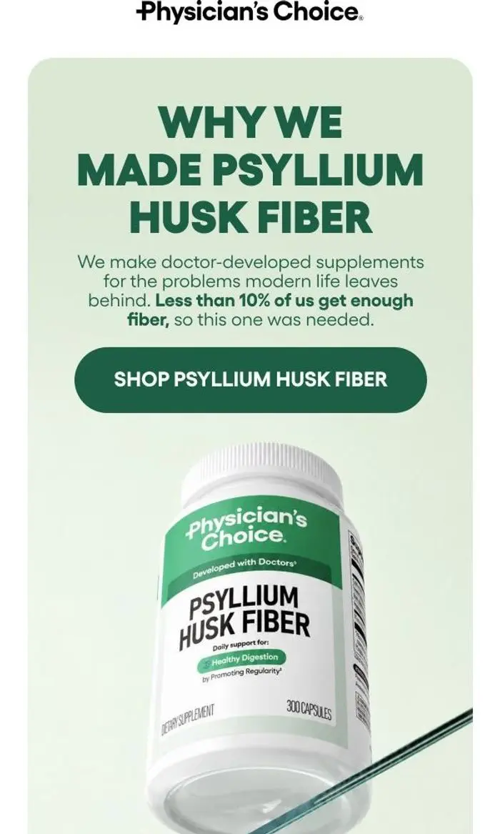Physicians Choice: What’s happened to our fiber?