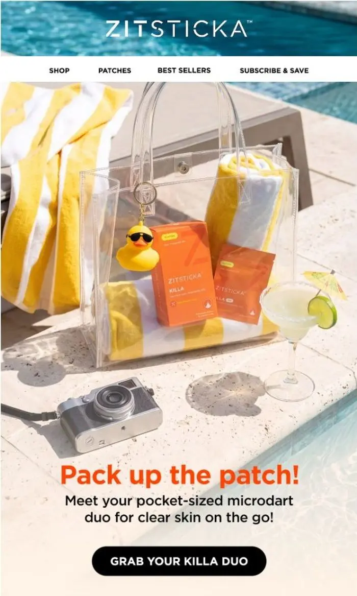 ZitSticka: Summer Starts With a KILLA Backup